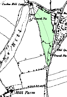 part of map from late 19th century