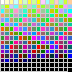 web-safe palette for pink image